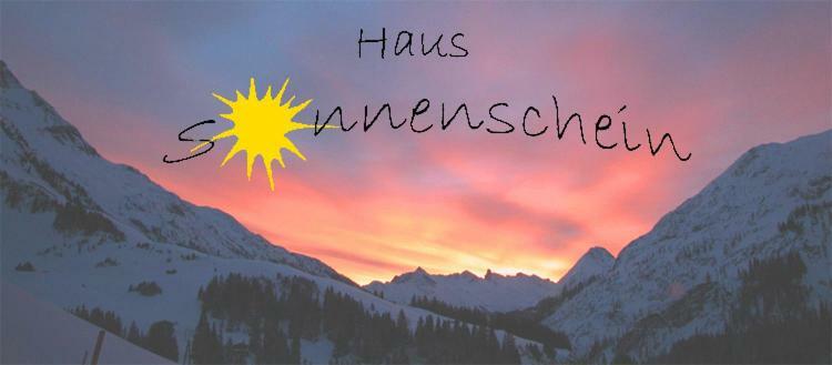Appartamento Haus Sonnenschein Warth  Esterno foto