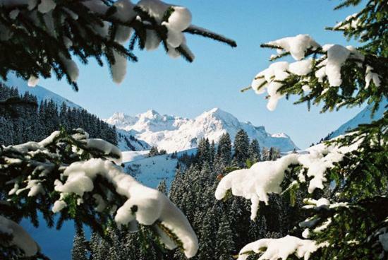 Appartamento Haus Sonnenschein Warth  Esterno foto