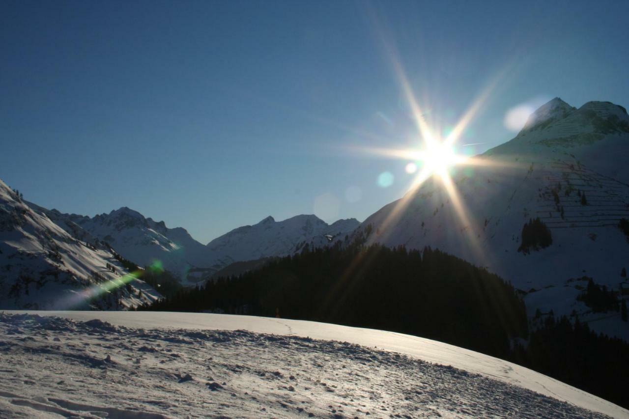 Appartamento Haus Sonnenschein Warth  Esterno foto
